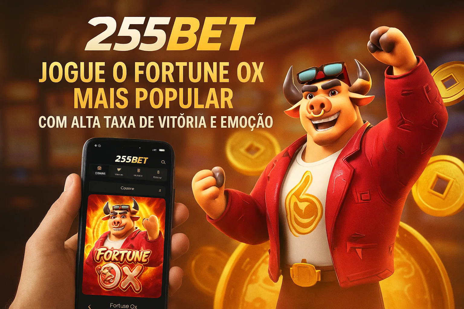 Fortune Ox no 255BET - Aposte Agora e Reivindique Seus Ganhos