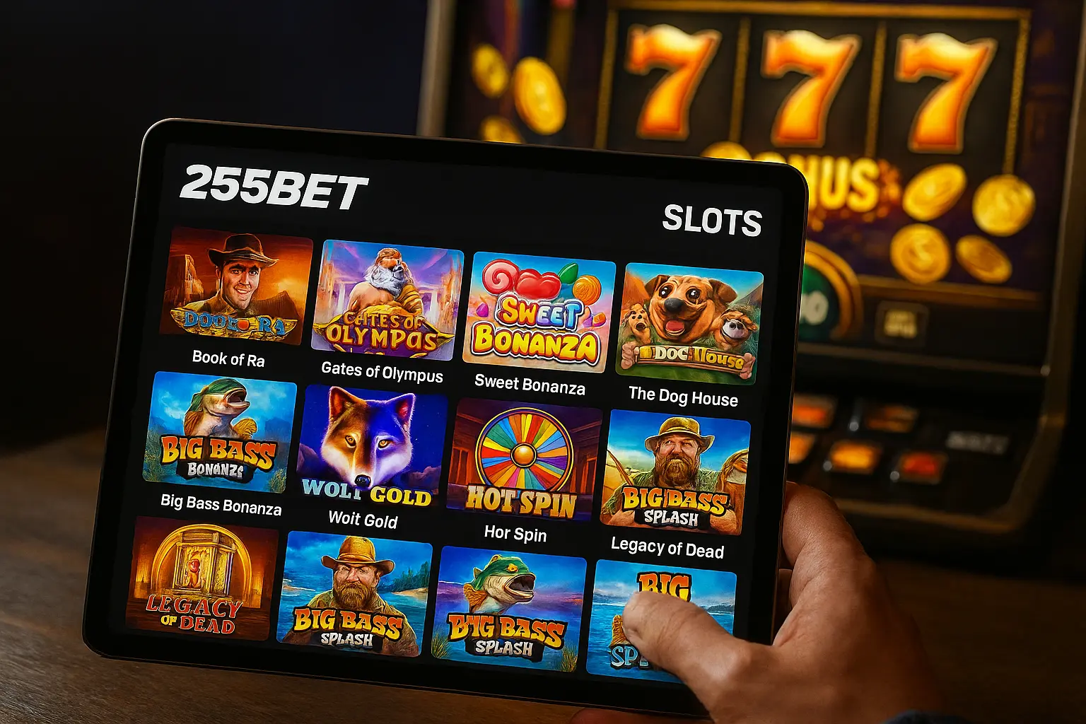 Jogos de Slot no Casino Online 255BET